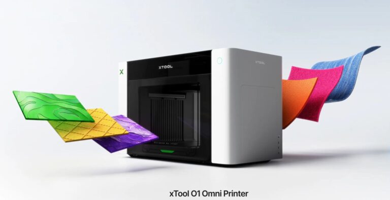xTool O1 Omni: la stampante 4-in-1 che stampa su qualsiasi materiale