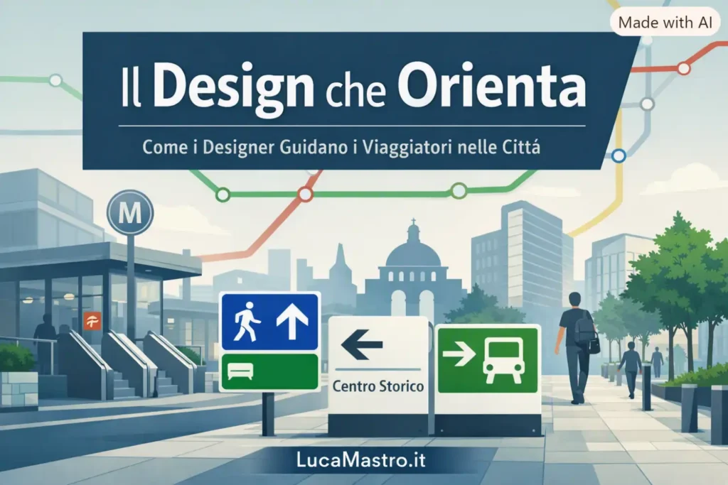 Wayfinding urbano: il design che orienta i viaggiatori
