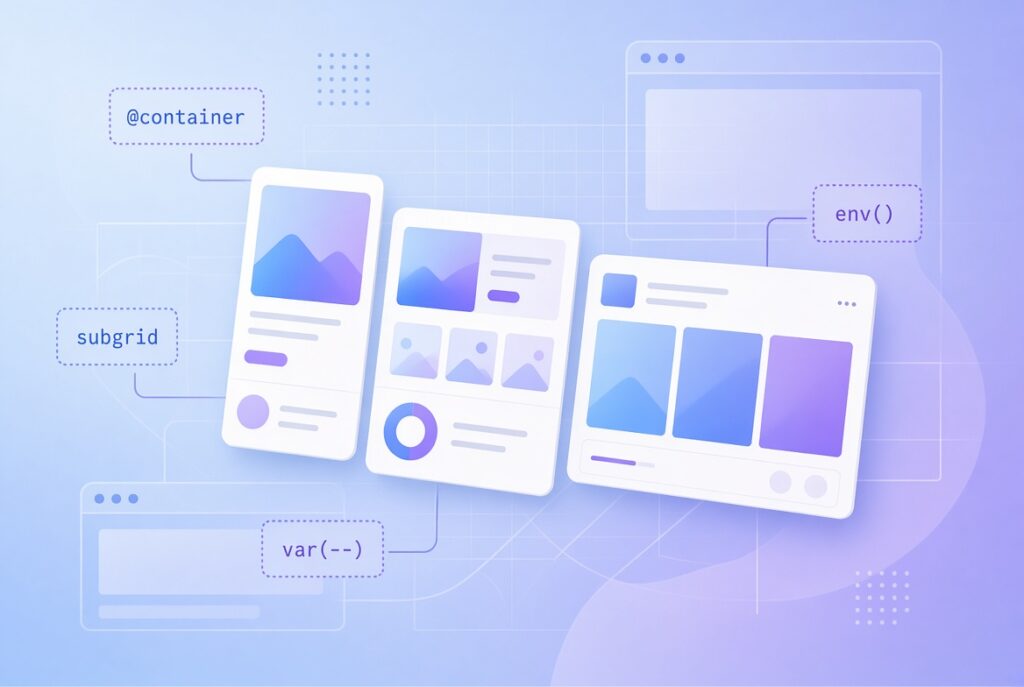 Tre feature CSS moderne per semplificare il lavoro (esempio reale e riutilizzabile)